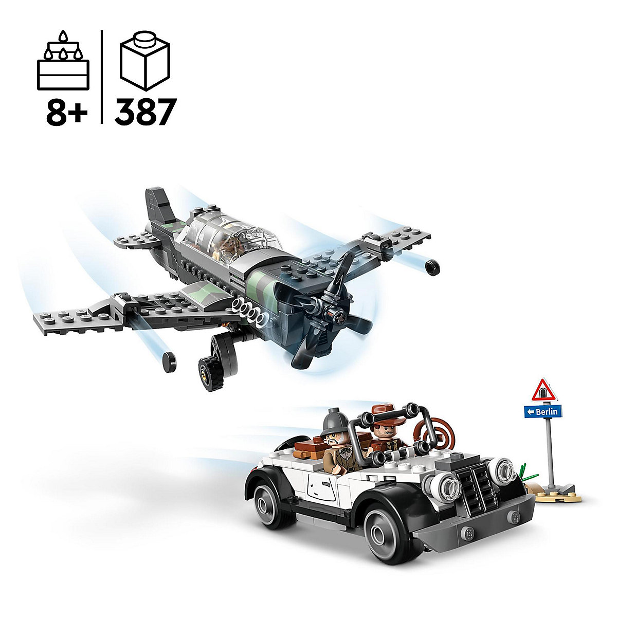 LEGO® Indiana Jones 77012 Flucht vor dem Jagdflugzeug