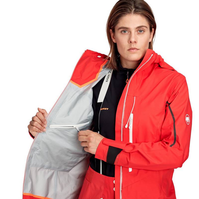 Mammut Nordwand Advanced Hooded Hardshelljacke Damen