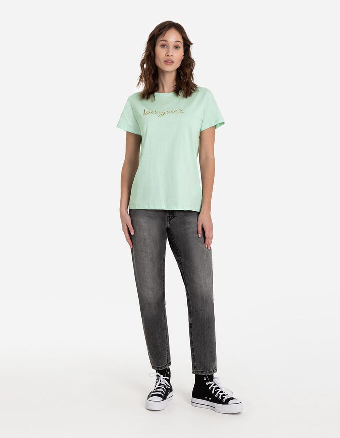 T-Shirt - Stickereien