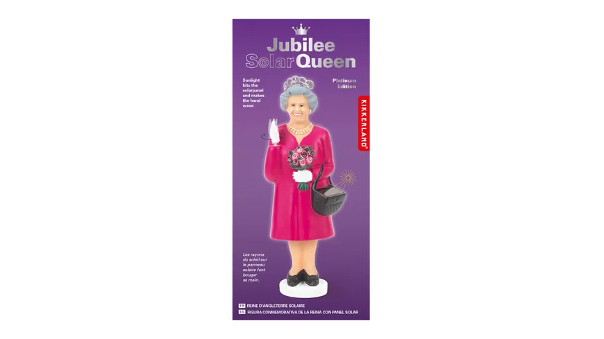 Kikkerland Jubilee Solar Queen rosa