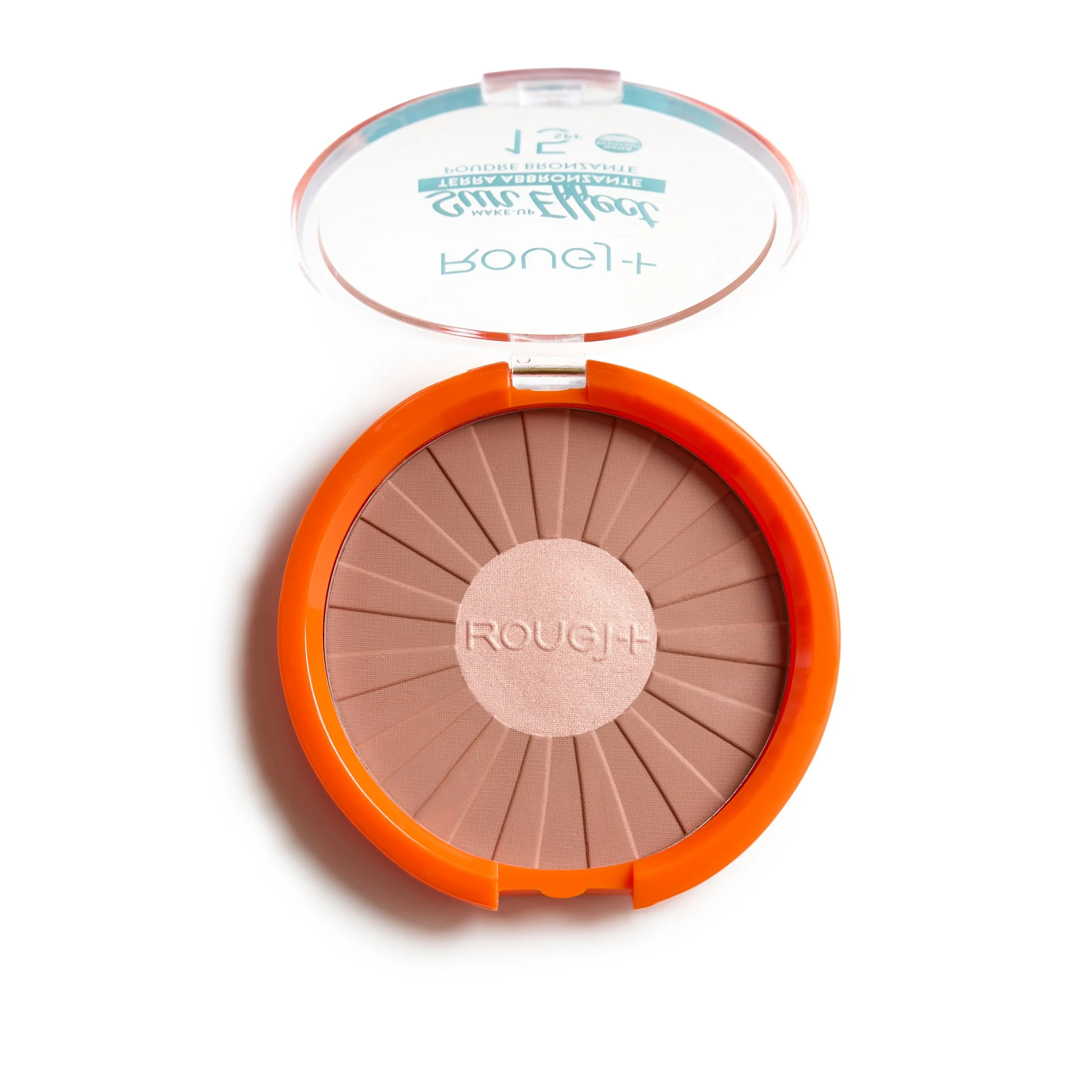 Polvos bronceadores faciales resistentes al agua con SPF 15 - Maquillaje facial solar, polvos bronceadores