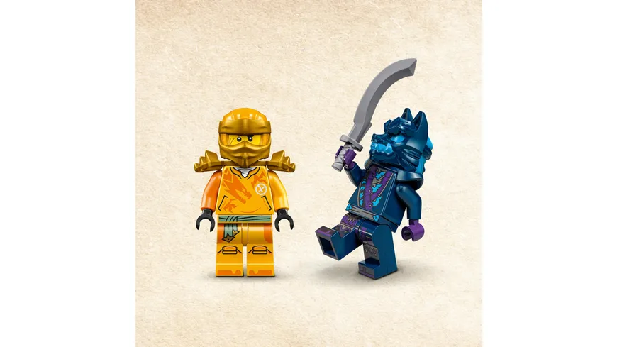 LEGO NINJAGO 71803 Arins Drachengleiter, Ninja-Set mit Drachen-Spielzeug