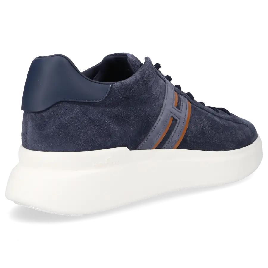 Hogan - Sneaker low H580 Veloursleder - blau