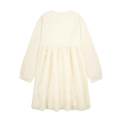 Kleid, beige für Mädchen