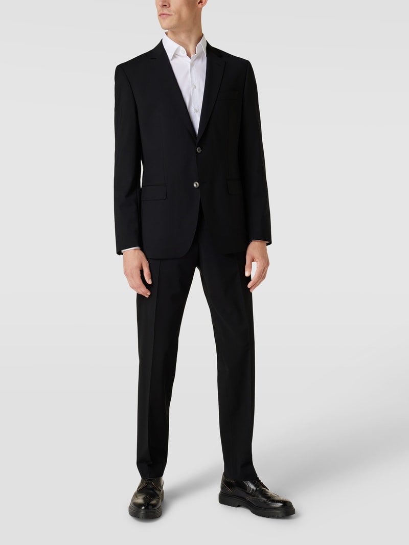 Slim Fit Anzughose Modell 'Genius' in schwarz