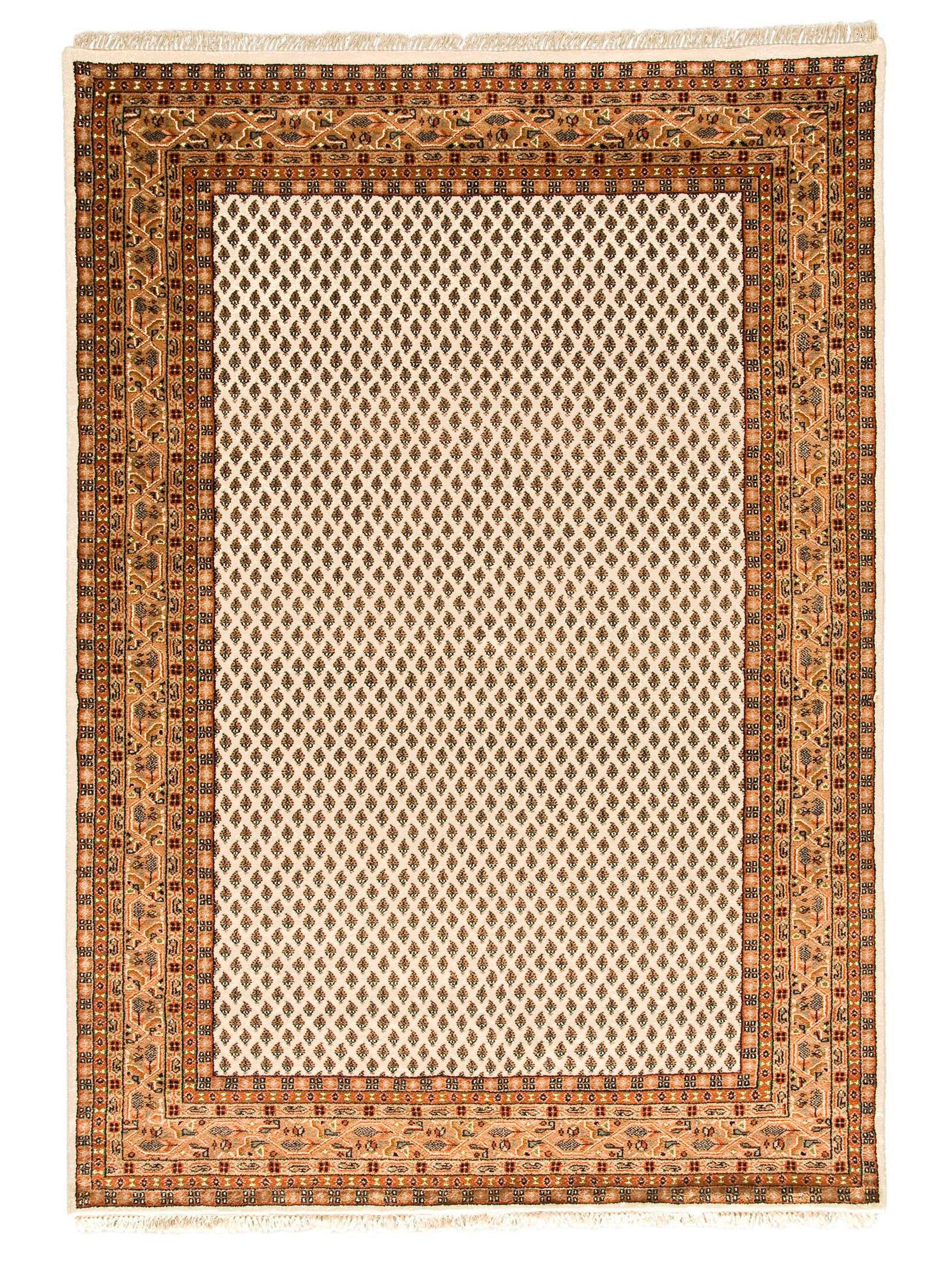 Sarough Mir Orient-Teppich, Creme