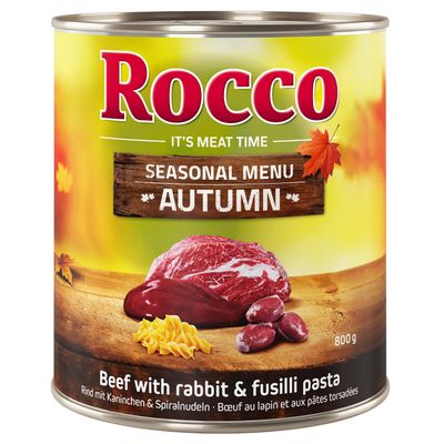 Rocco Herbst-Menü mit Kaninchen & Spiralnudeln