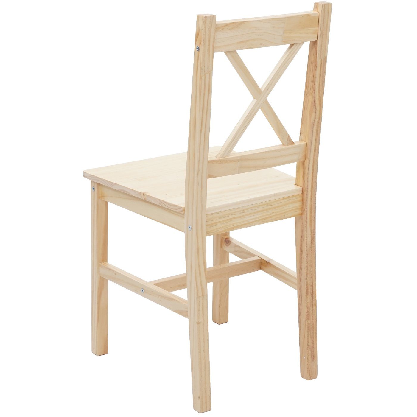 MCW Esszimmerstuhl MCW-F77-E (Set, 2 St), 2er-Set, Stabile Konstruktion, Landhausstil