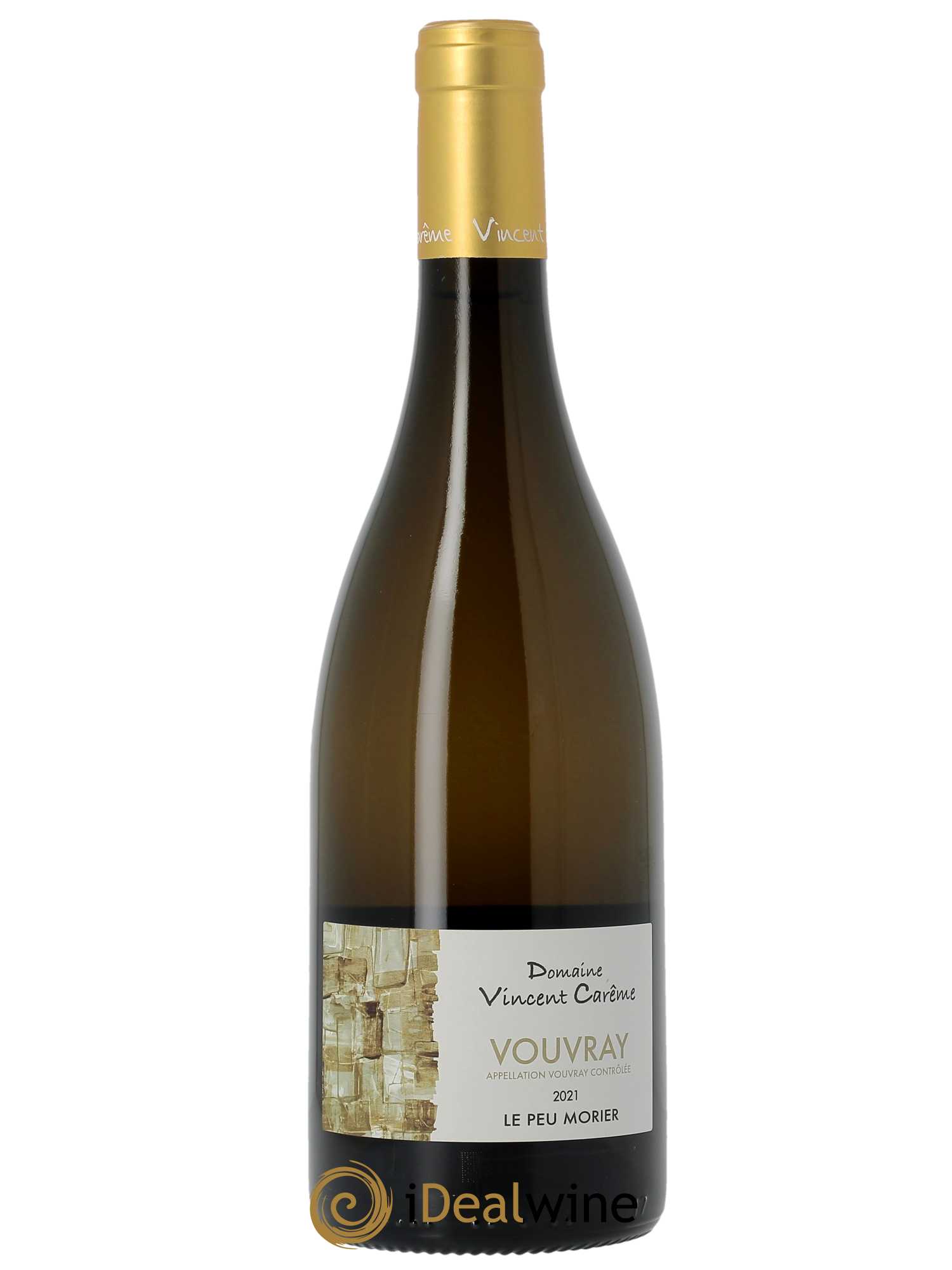 Vouvray Le Peu Morier Domaine Vincent Carême  2021 - Lot de 1 Bouteille