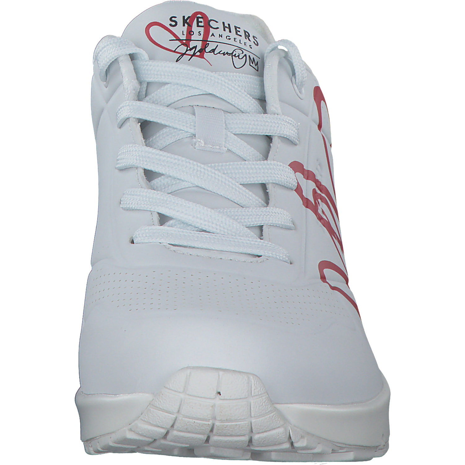 Skechers 177980, Schnürschuhe, Damen, white/red