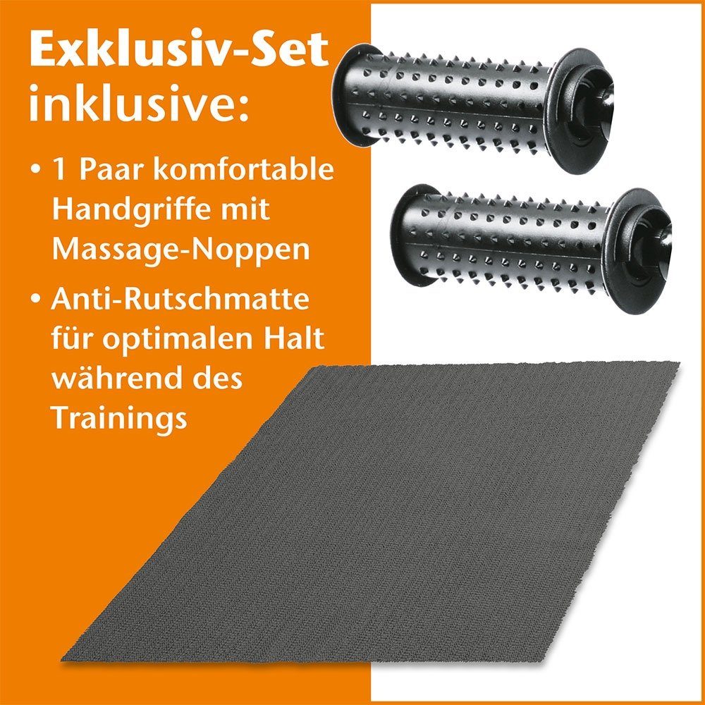 aktivshop Heimtrainer Mini 3.0 (Set, 2-tlg., mit Anti Rutschmatte), elektrisch