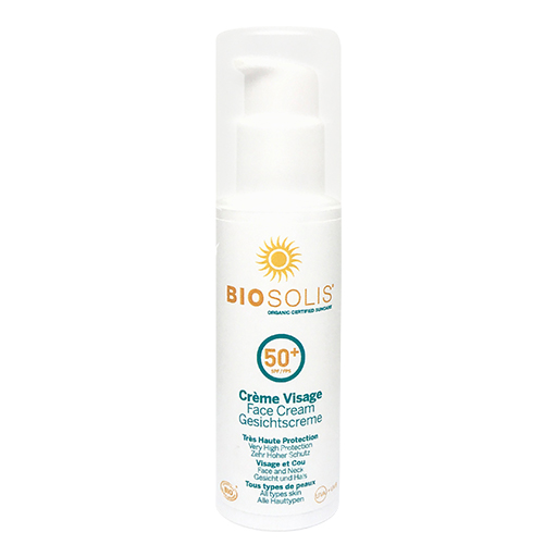 BIO SONNENCREME Gesicht LSF 50  BIOSOLIS  50 ml  Creme