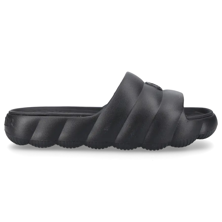 Moncler - Badeschuhe LILO Elastan - schwarz