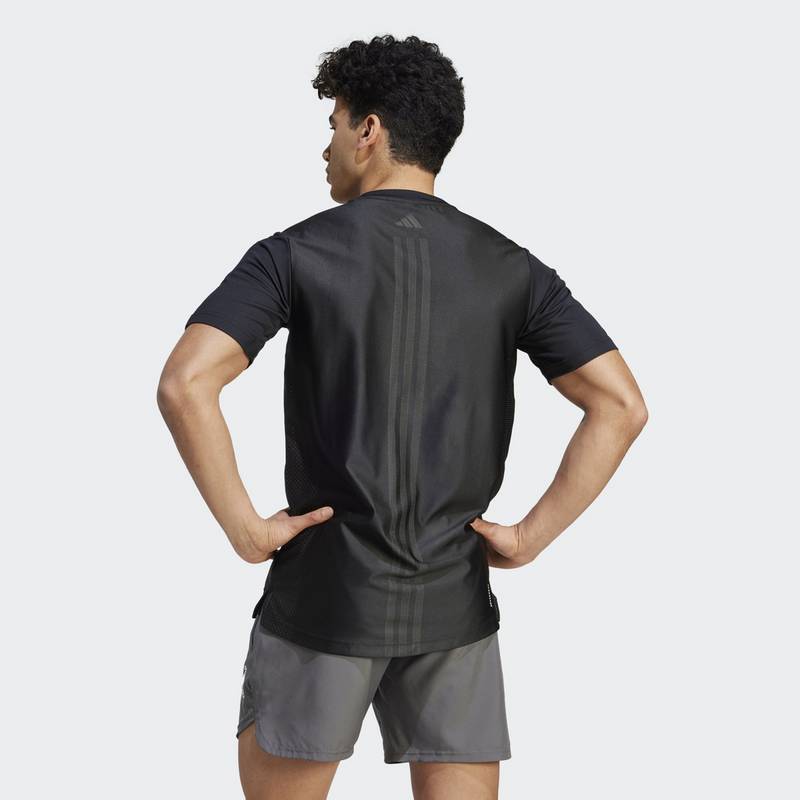 adidas HIIT Workout 3-Streifen T-Shirt T-Shirt Herren