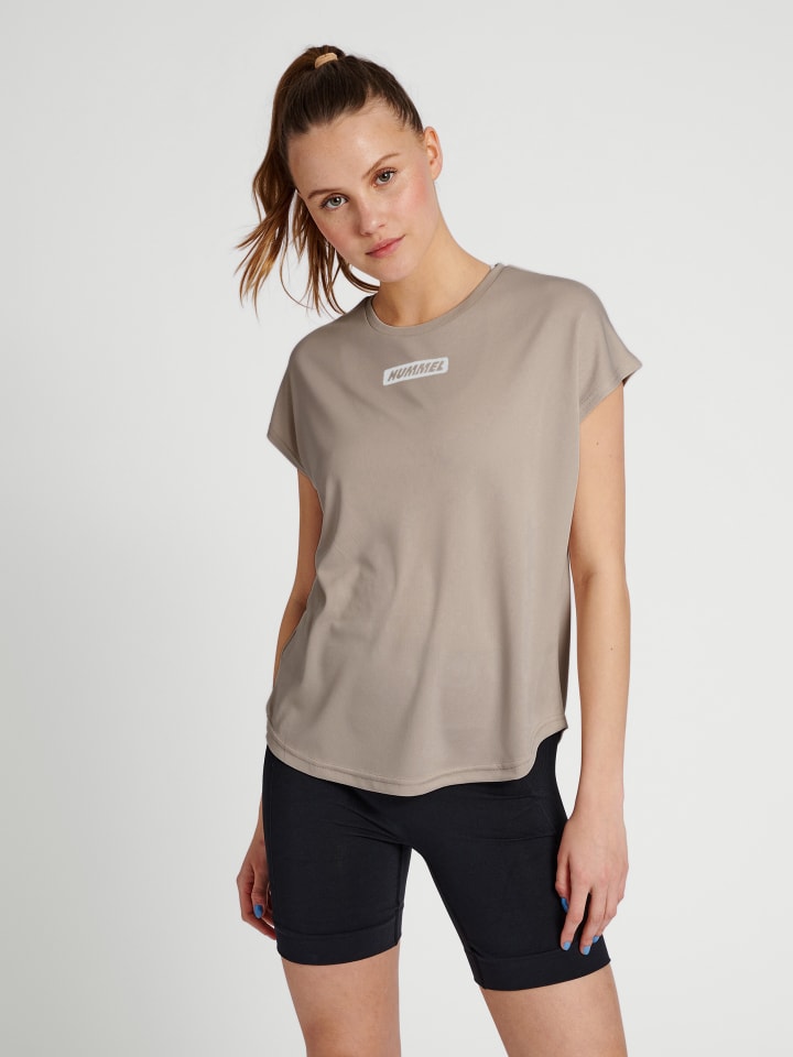 Hummel Hummel T-Shirt Hmlte Tola Multisport Damen in CHATEAU GRAY günstig kaufen XS