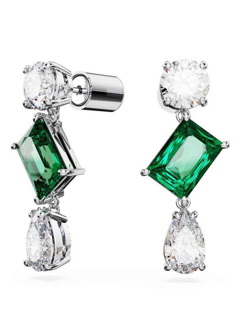 Swarovski Mesmera stud earrings with crystal
