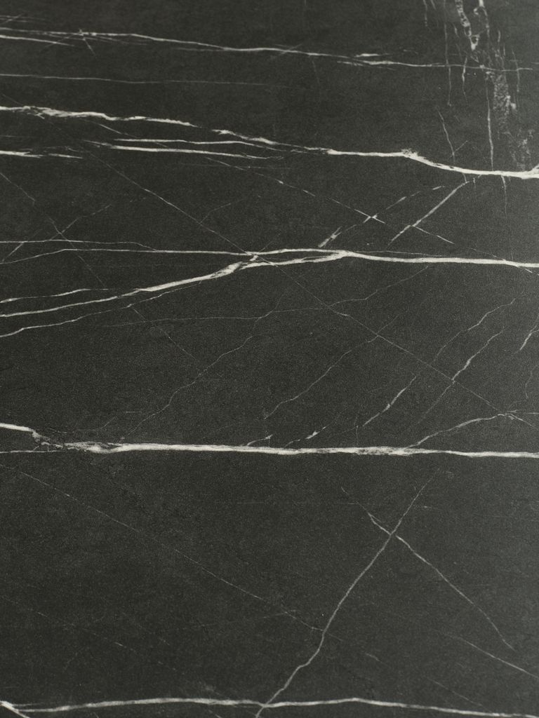 Mesa de jantar KRONDAL Ø110 mármore preto