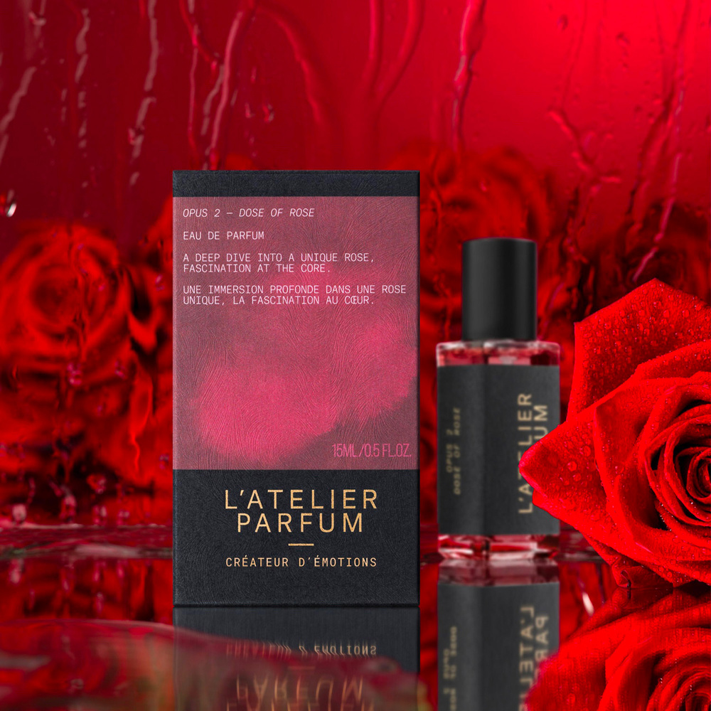 L'Atelier Parfum DOSE OF ROSE 15ML Eau de Parfum