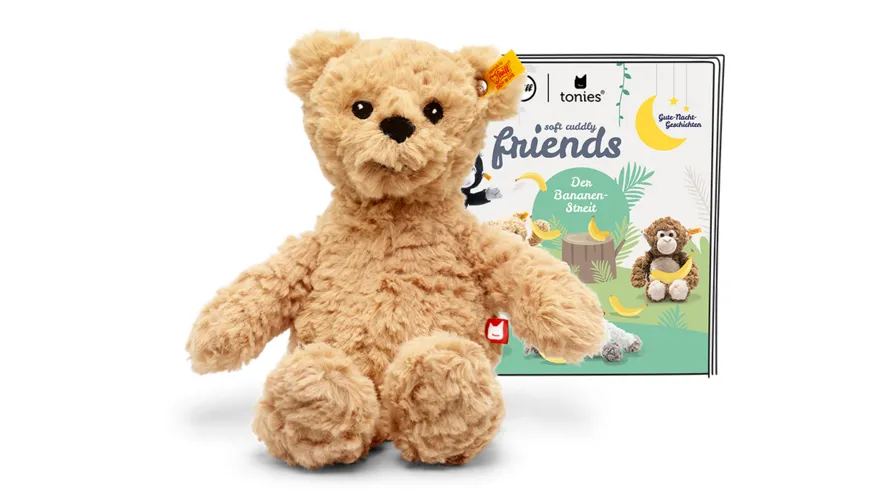 tonies - Hörfigur für die Toniebox: Steiff Soft Cuddly Friends mit Hörspiel: Jimmy Bär