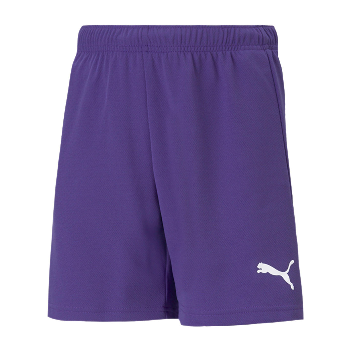 PUMA teamRISE Short Kids Lila Weiss F10