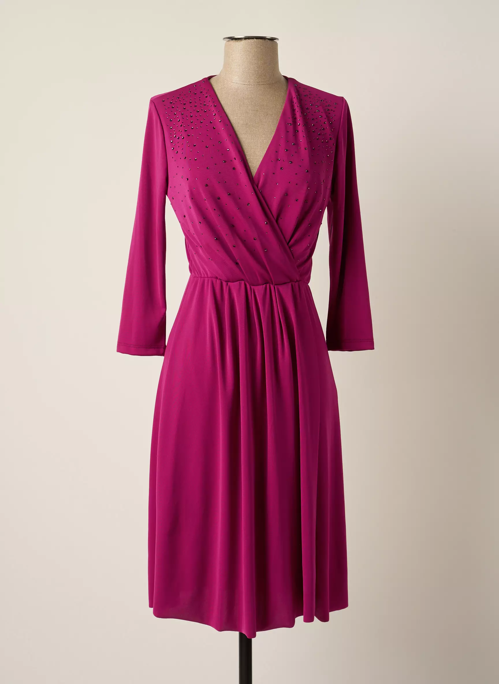 Amelie Amelie Robes Mi Longues Femme couleur rose