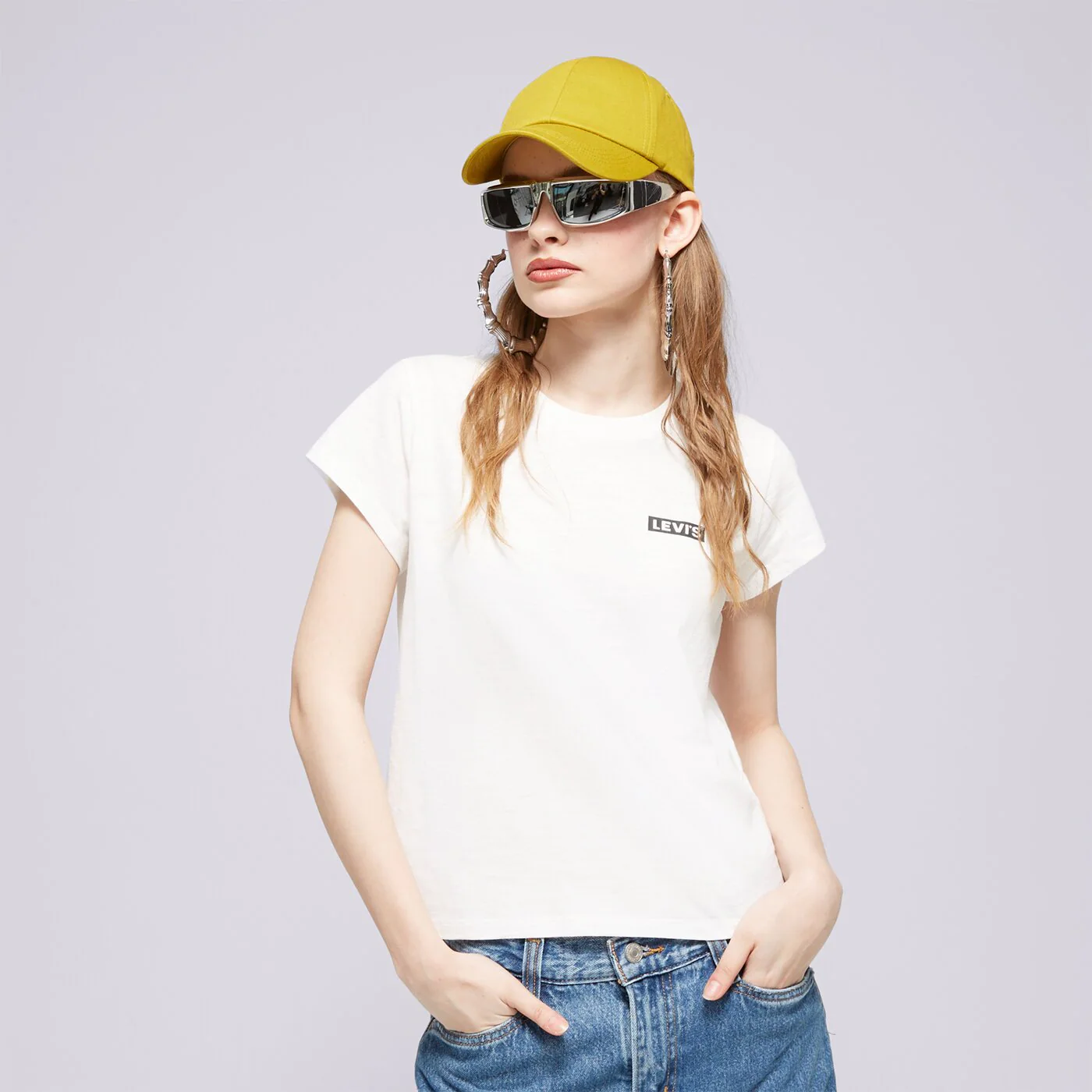 LEVI'S T-SHIRT GRAPHIC AUTHENTIC TSHIRT WHITES Weiß