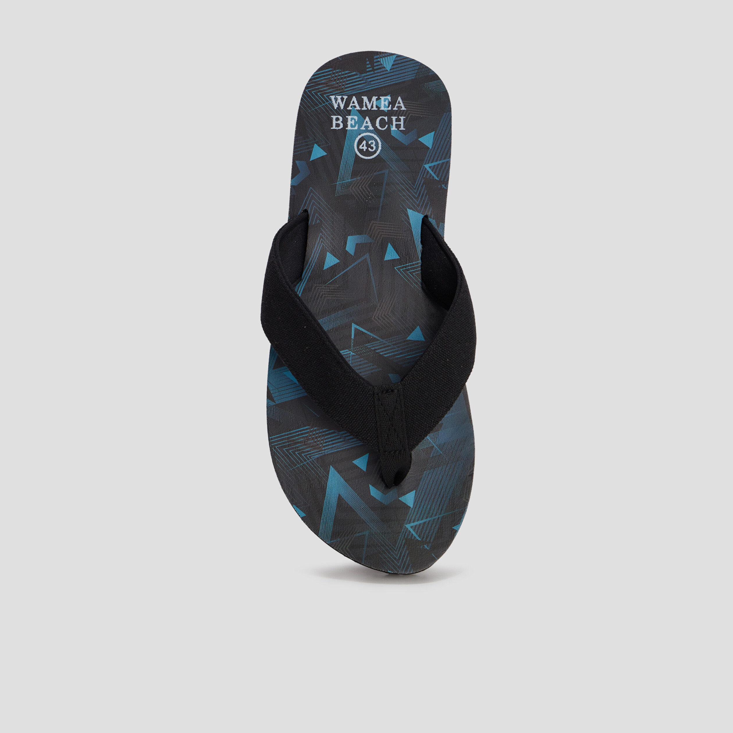 Tongs Wamea Beach bleu homme | La Halle