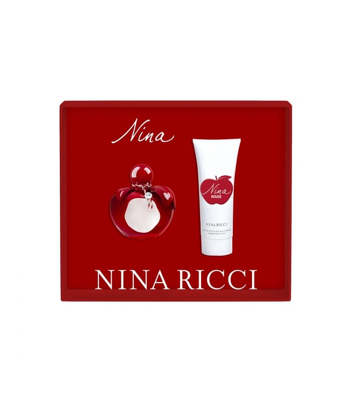 Nina Ricci-NINA ROUGE-Coffret Eau de Toilette et Lotion pour le corps