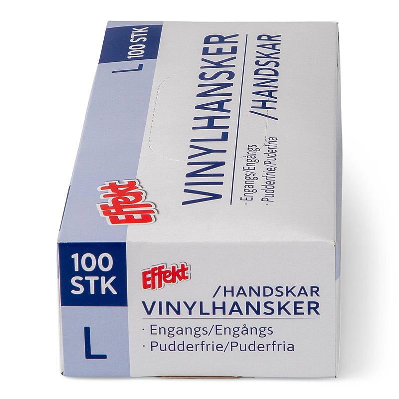 Soft Engangshansker L 100-pk, vinyl