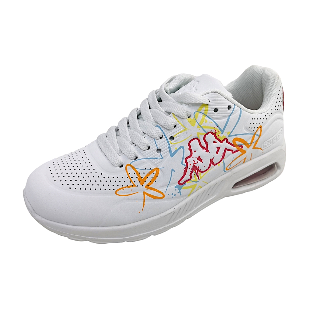Kappa 243306FL Weiß 1017 white/ multi