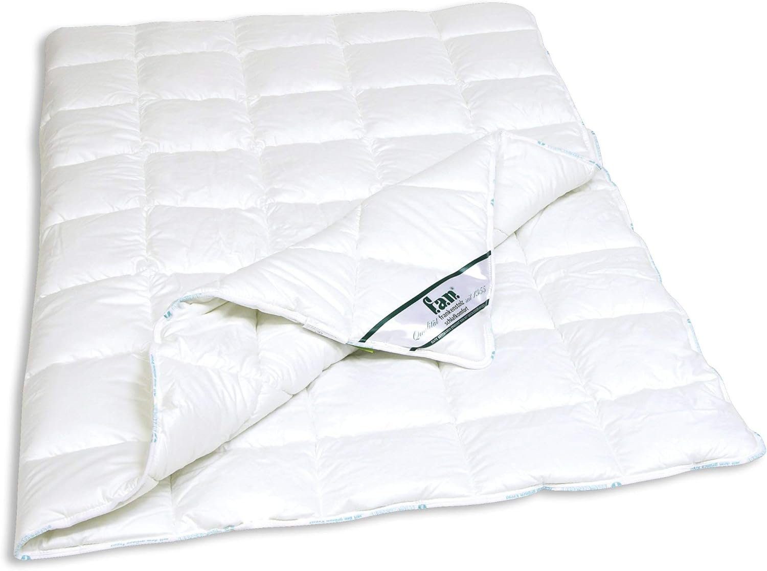 Microfaserbettdecke, Bettdecke f.a.n. Medisan, fan Schlafkomfort Exklusiv, Füllung: f.a.n. Iso-fill®, Markenfaser kochfest (100% Polyester), Bezug: 100% Baumwolle