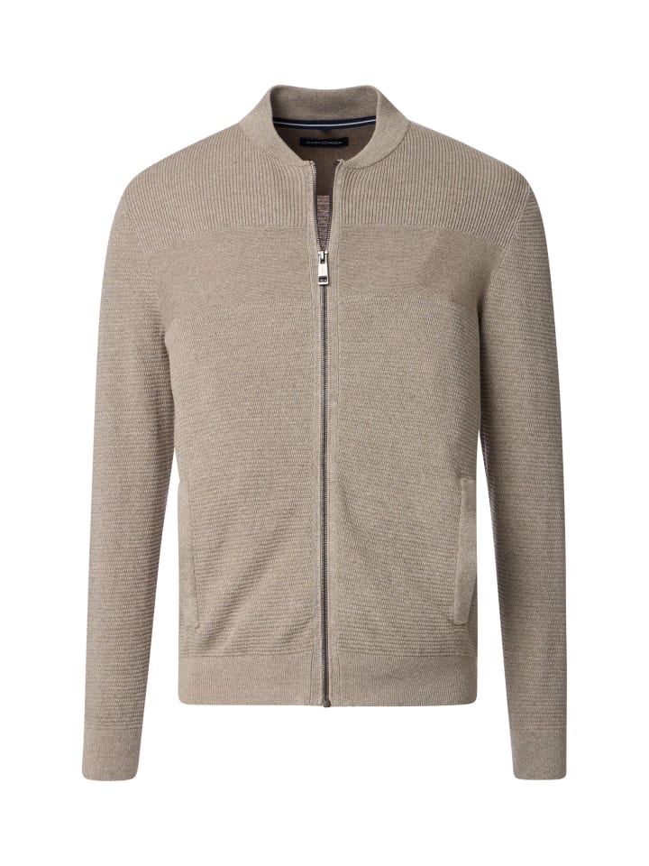 CASAMODA Strickjacke in Beige günstig kaufen