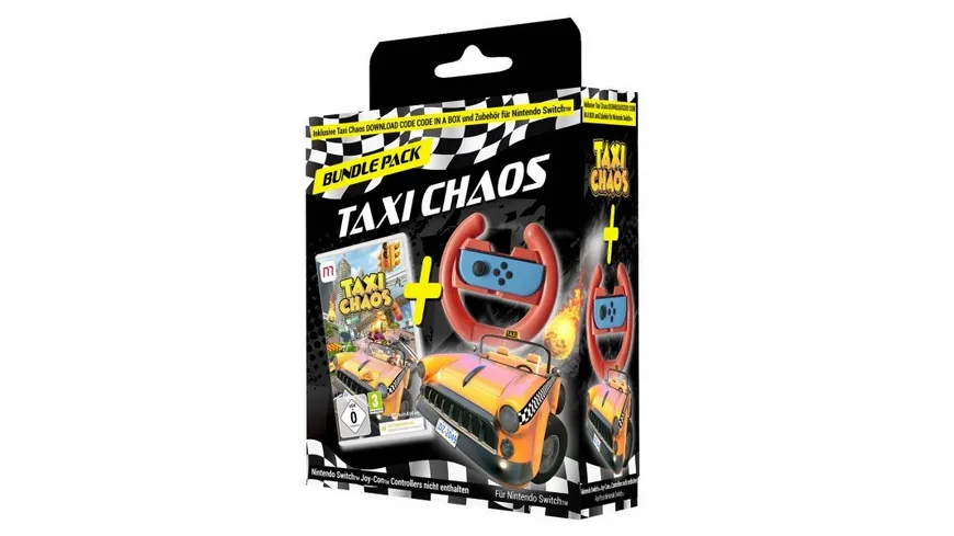 Taxi Chaos - Bundle inkl. Racing Wheel