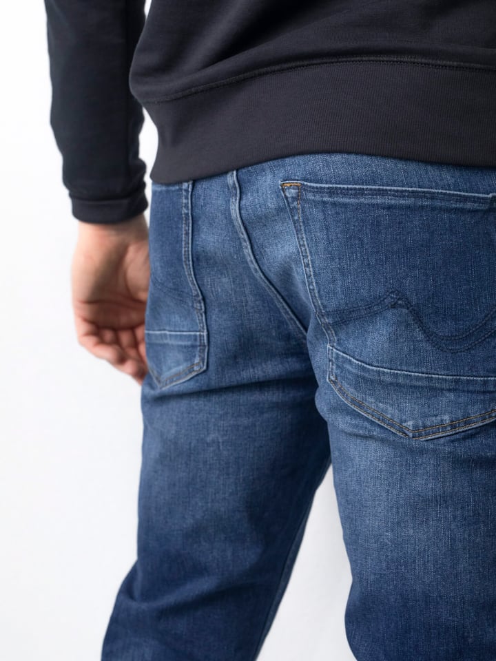 Petrol Industries Regular Tapered Fit Jeans Russel in Blau günstig kaufen