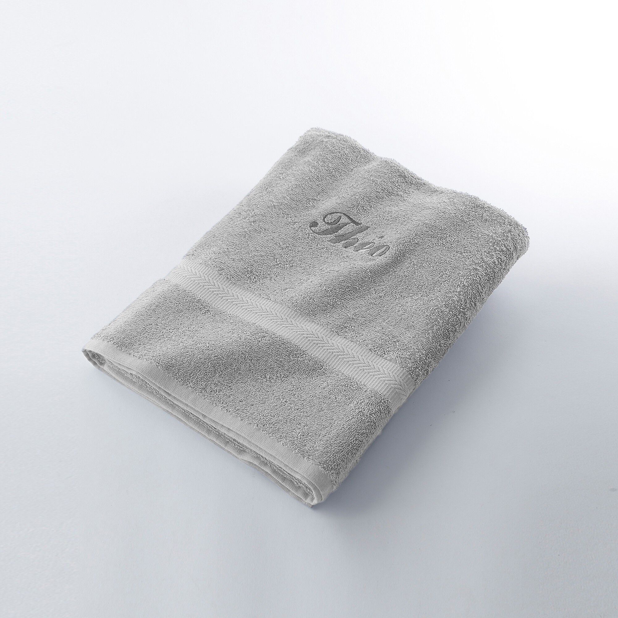 Serviette éponge personnalisable confort moelleux