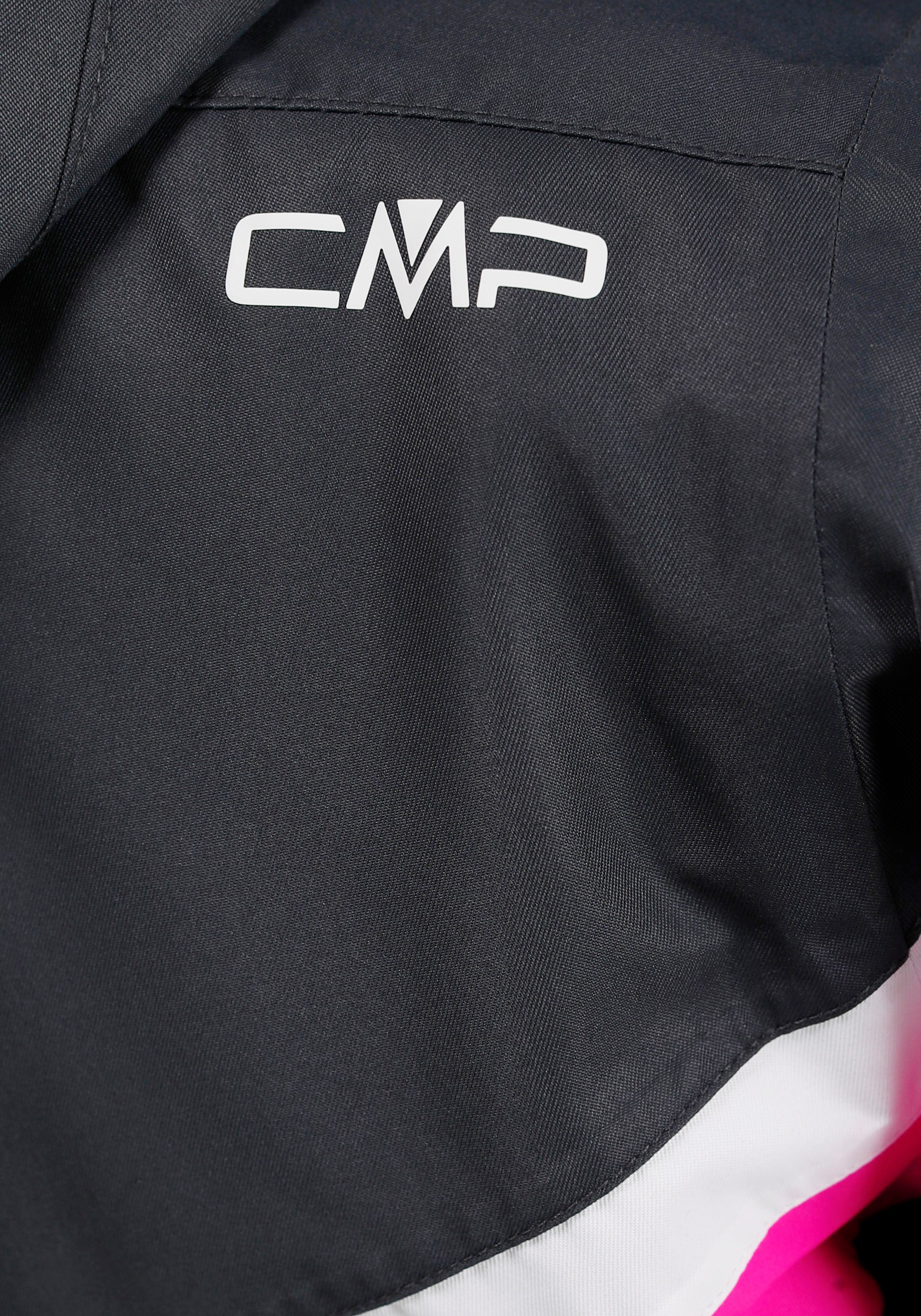CMP Skijacke KID G JACKET SNAPS HOOD Atmungsaktiv & Wasserdicht & Winddicht