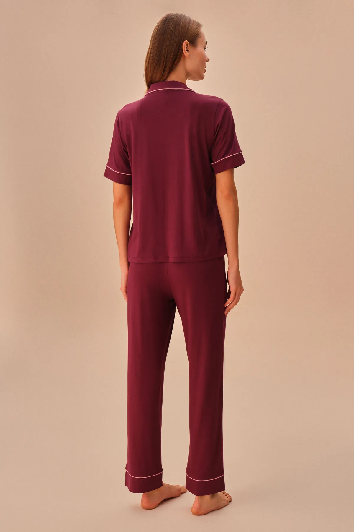 SUWEN  Misty Maskulines Pyjama-Set