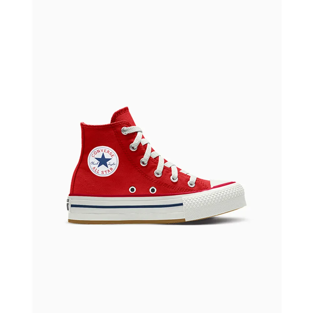 Converse Custom Chuck Taylor All Star Eva Lift Platform By You A09654CSP24_CONVERSERED_COC / rot