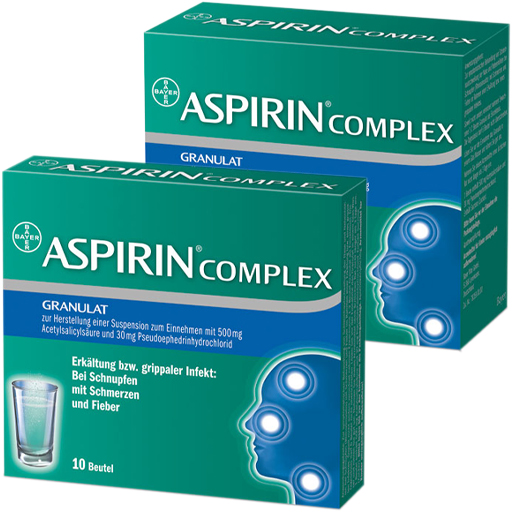ASPIRIN COMPLEX BEUTEL SPARSET  30 St  Granulat zur Herstellung einer Suspension zum Einnehmen