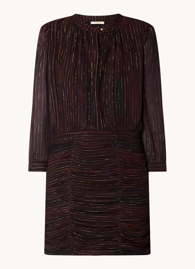 Vestido túnica curto Sessùn Gaya em mistura de seda com lurex