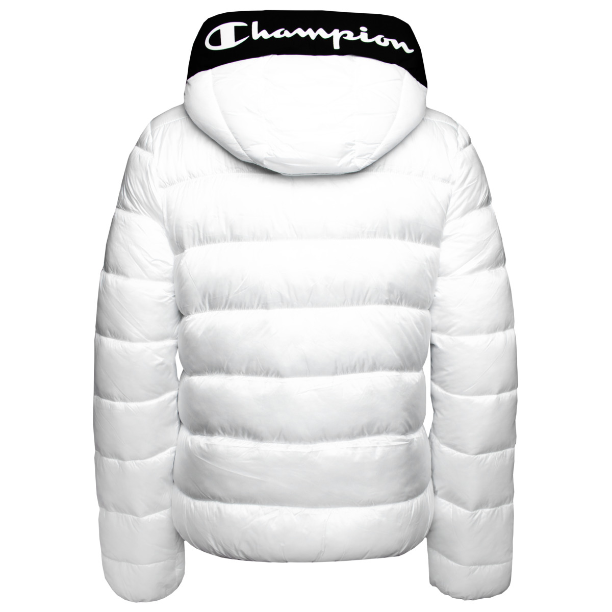 Champion Hooded Polyfilled Winterjacke weiss