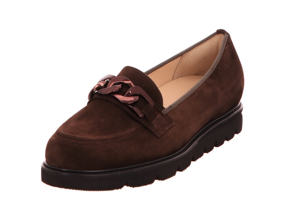 HASSIA Komfort Slipper braun Pisa