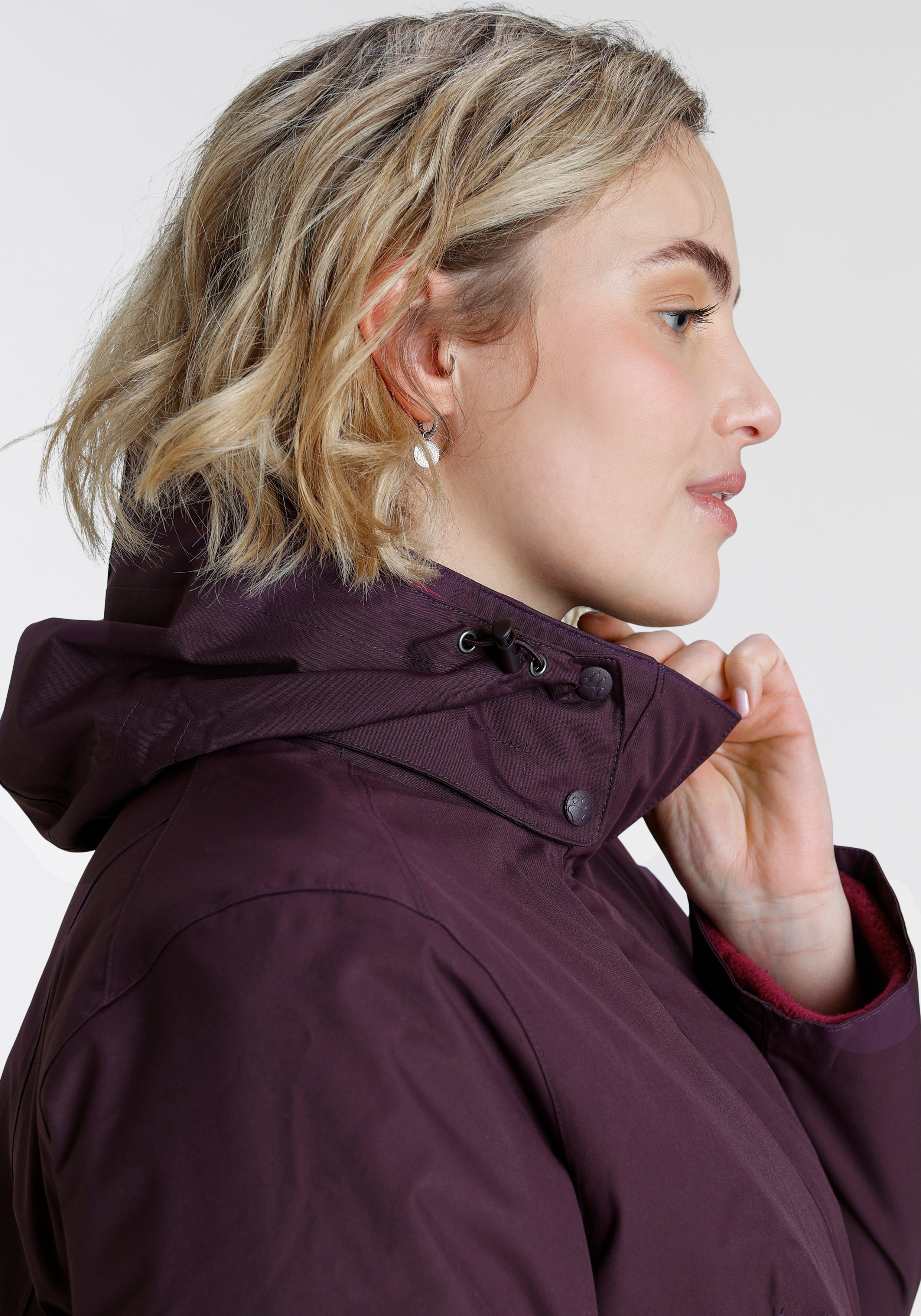 Jack Wolfskin 3-in-1-Funktionsjacke ROSS ICE JKT