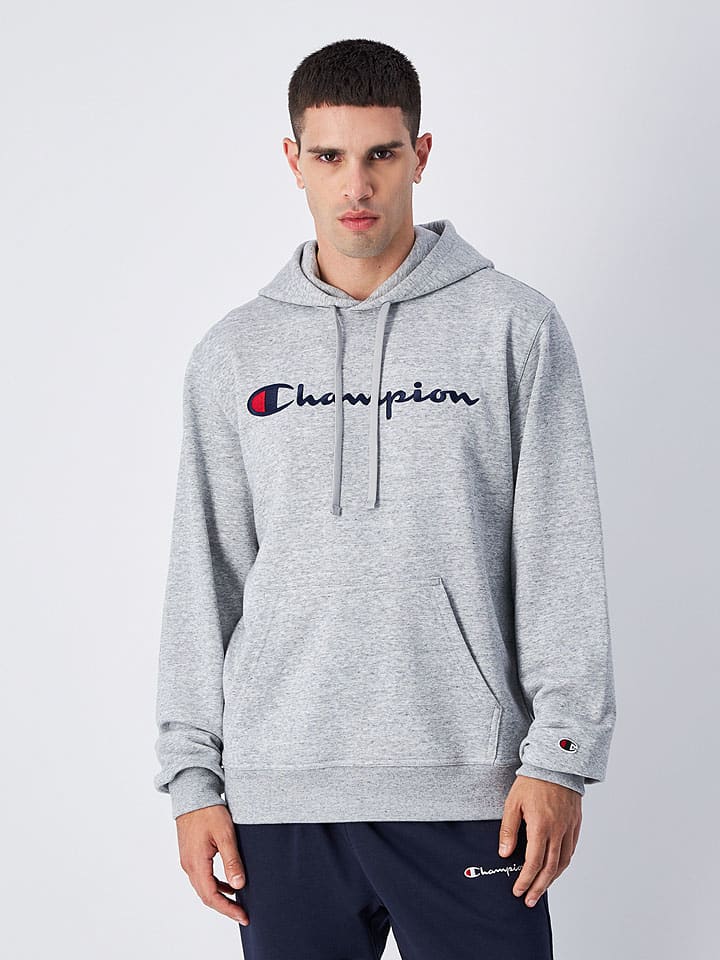 Champion Hoodie in Grau günstig kaufen