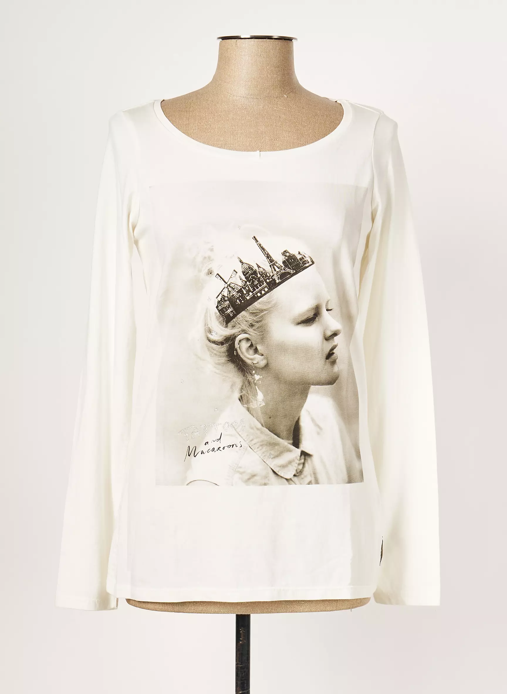 Maison Scotch Tshirts Femme couleur blanc