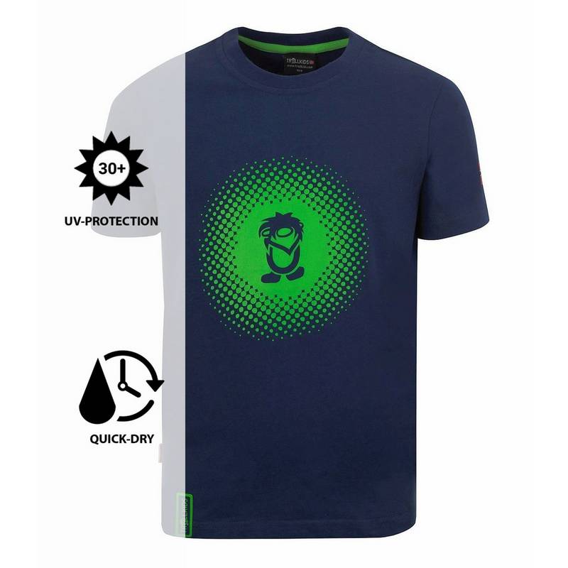Trollkids Pointillism T-Shirt Kinder