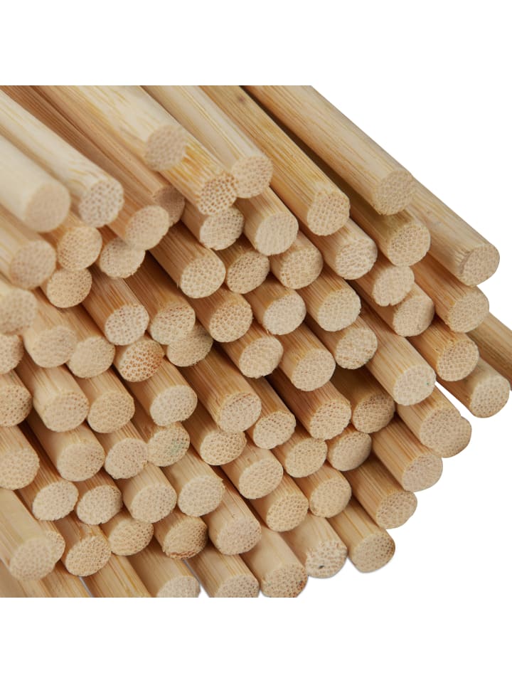 relaxdays 200x Stockbrot Spieße in Natur - 90 cm lang günstig kaufen onesize
