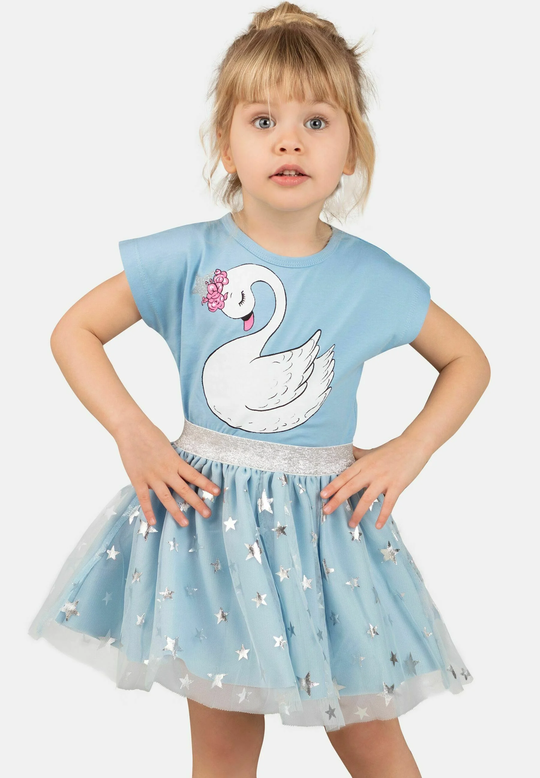 Denokids SWAN & STARS - Vestido elegante