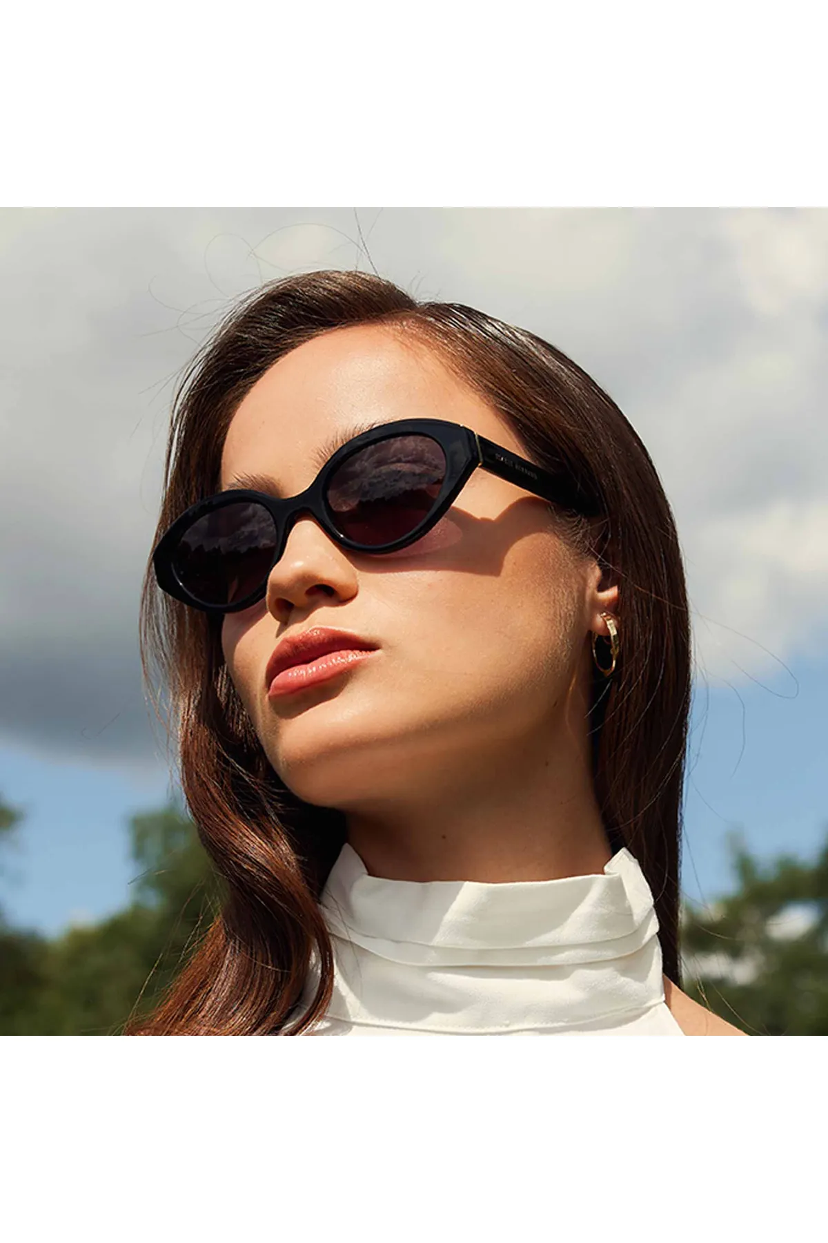 Isabel Bernard  La Villette Damen Sonnenbrille Schwarz Ib400002-01-01