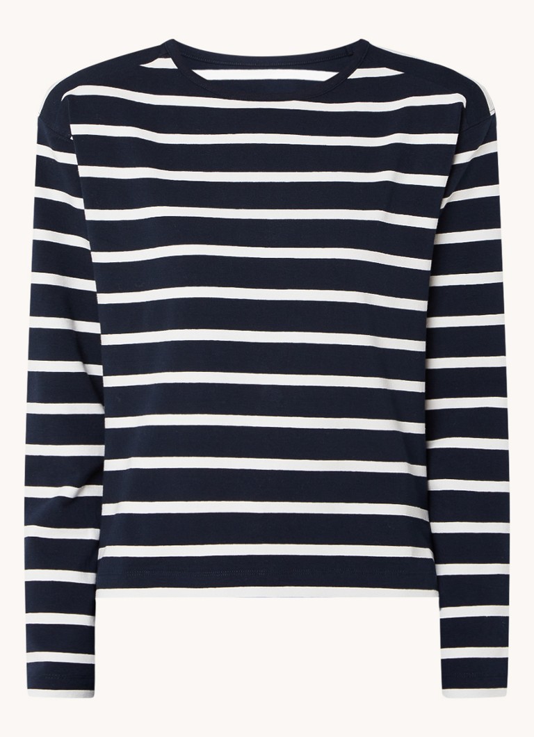 French Connection Rallie long-sleeved shirt with stripe print